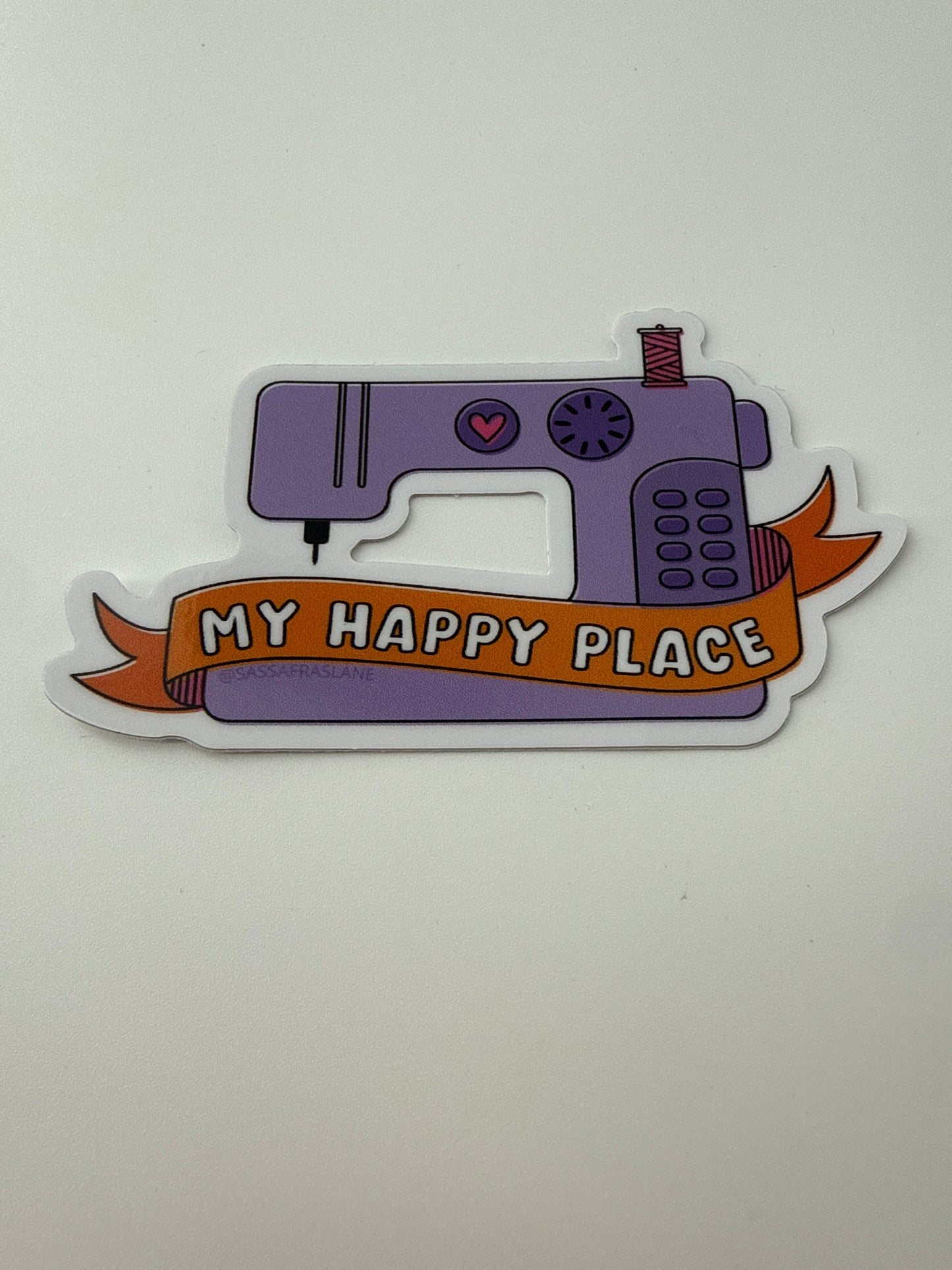 My Happy Place Sticker