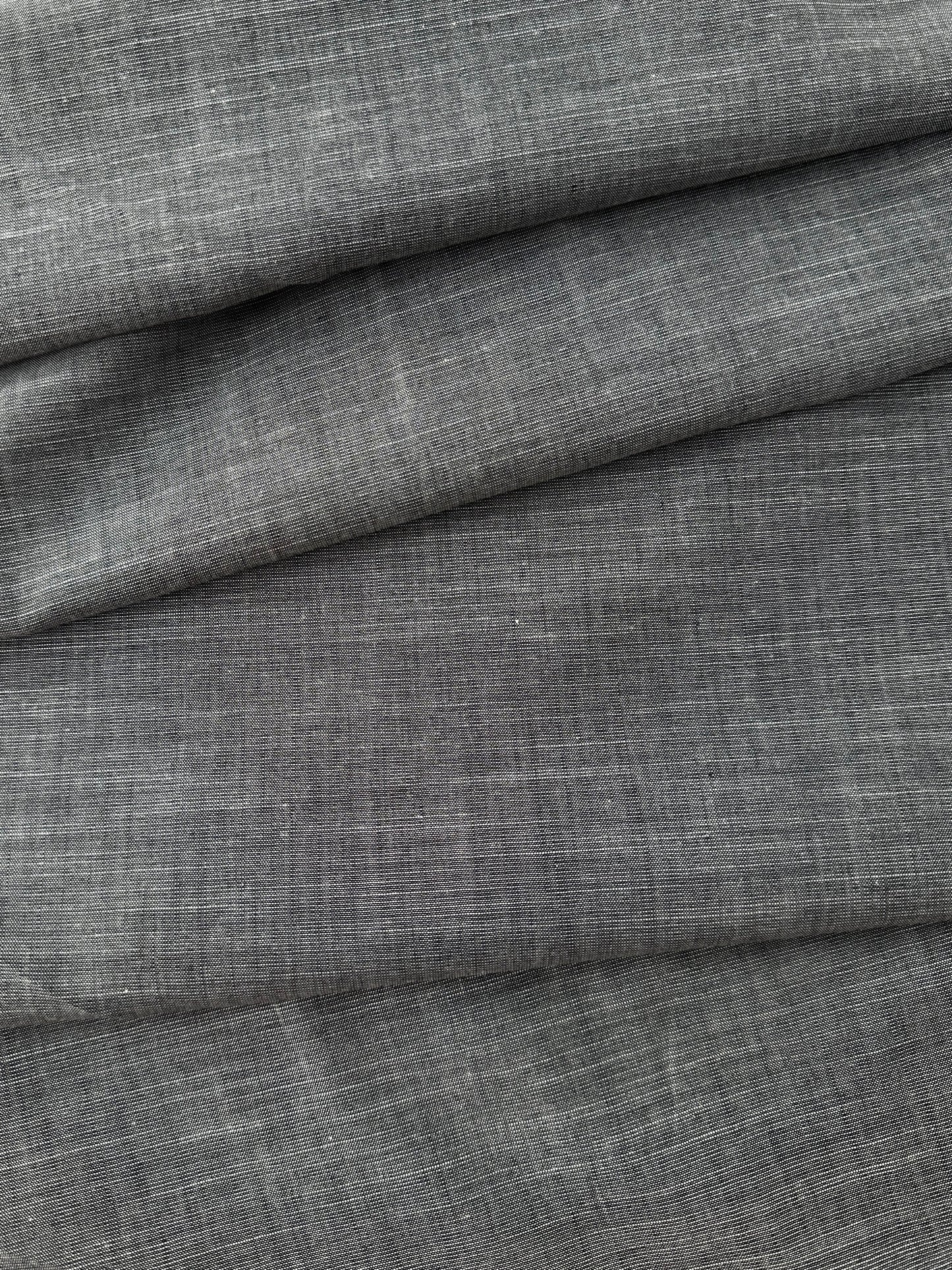 Chambray Cotton, Slate Grey