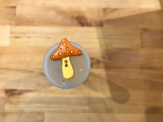 Mushroom yellow and orange 25mm