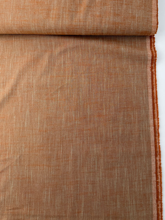 Cotton Handloom, Shot Cotton, Ginger