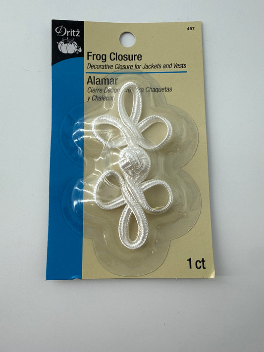 Frog Closure 3 Loop, 3”