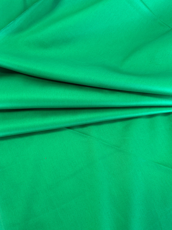 Cotton Sateen, Solid – Kelly Green
