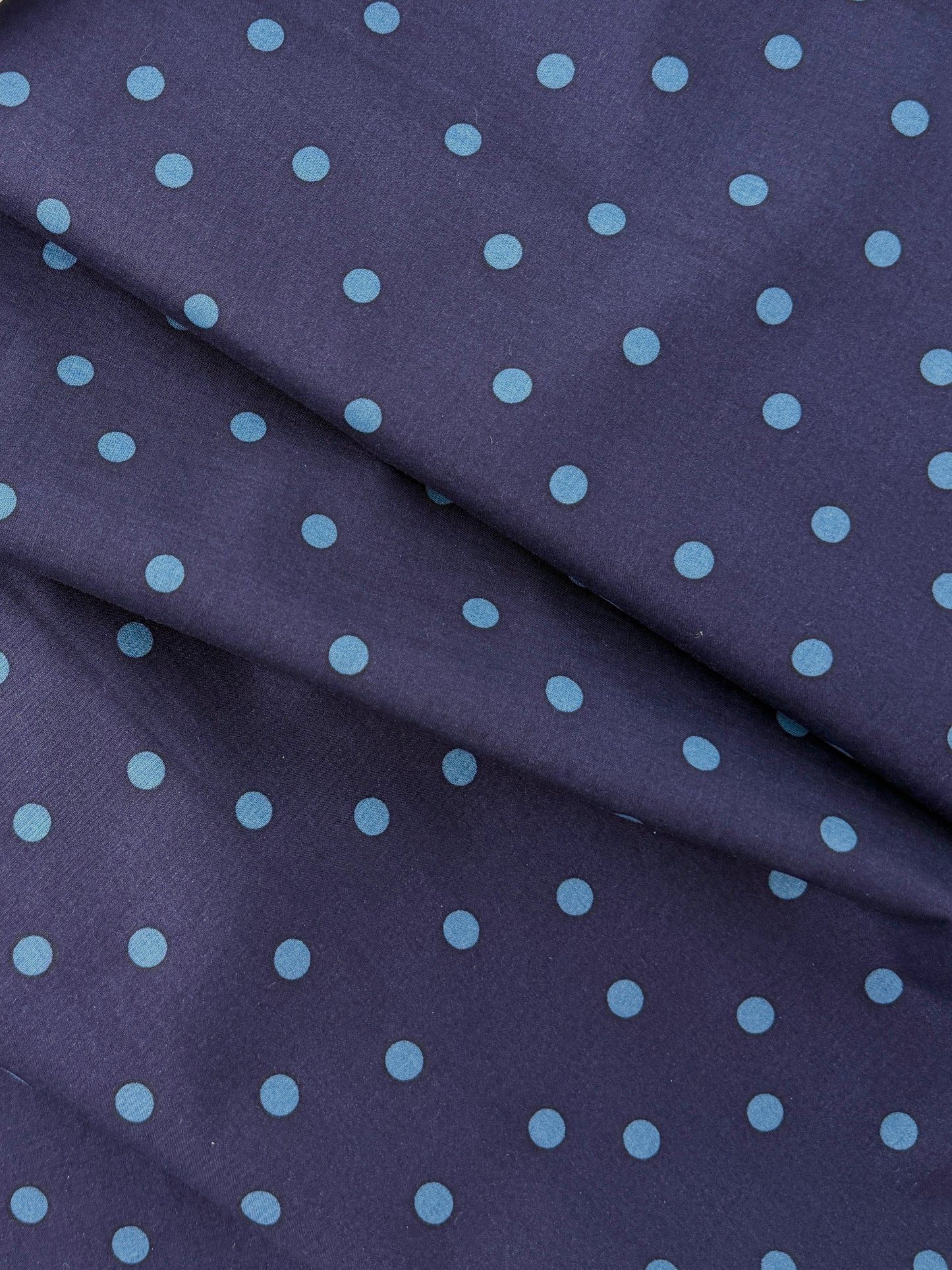 Sevenberry Royal Lawn, Dotted - Navy/Blue