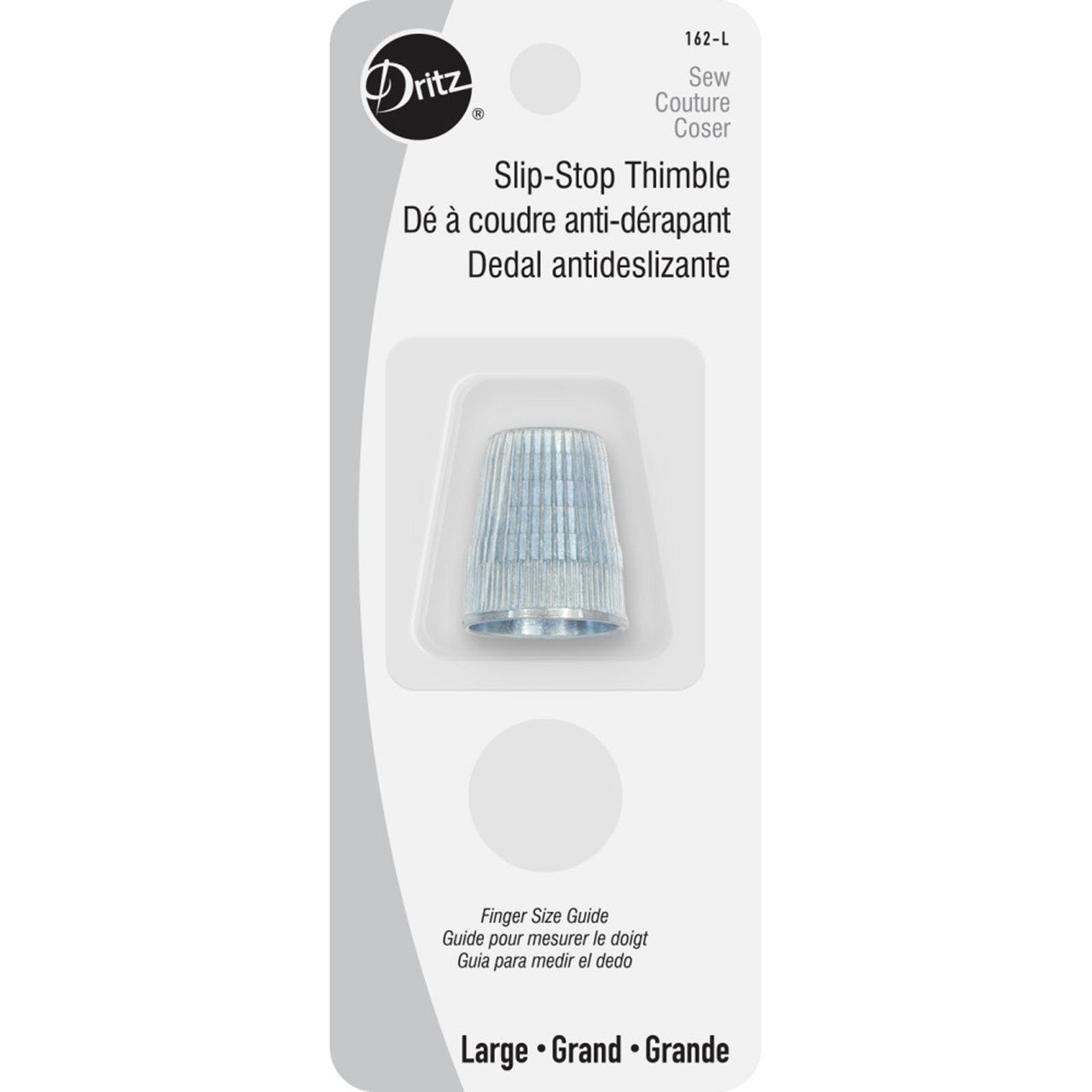 Slip-Stop Thimble, Sized