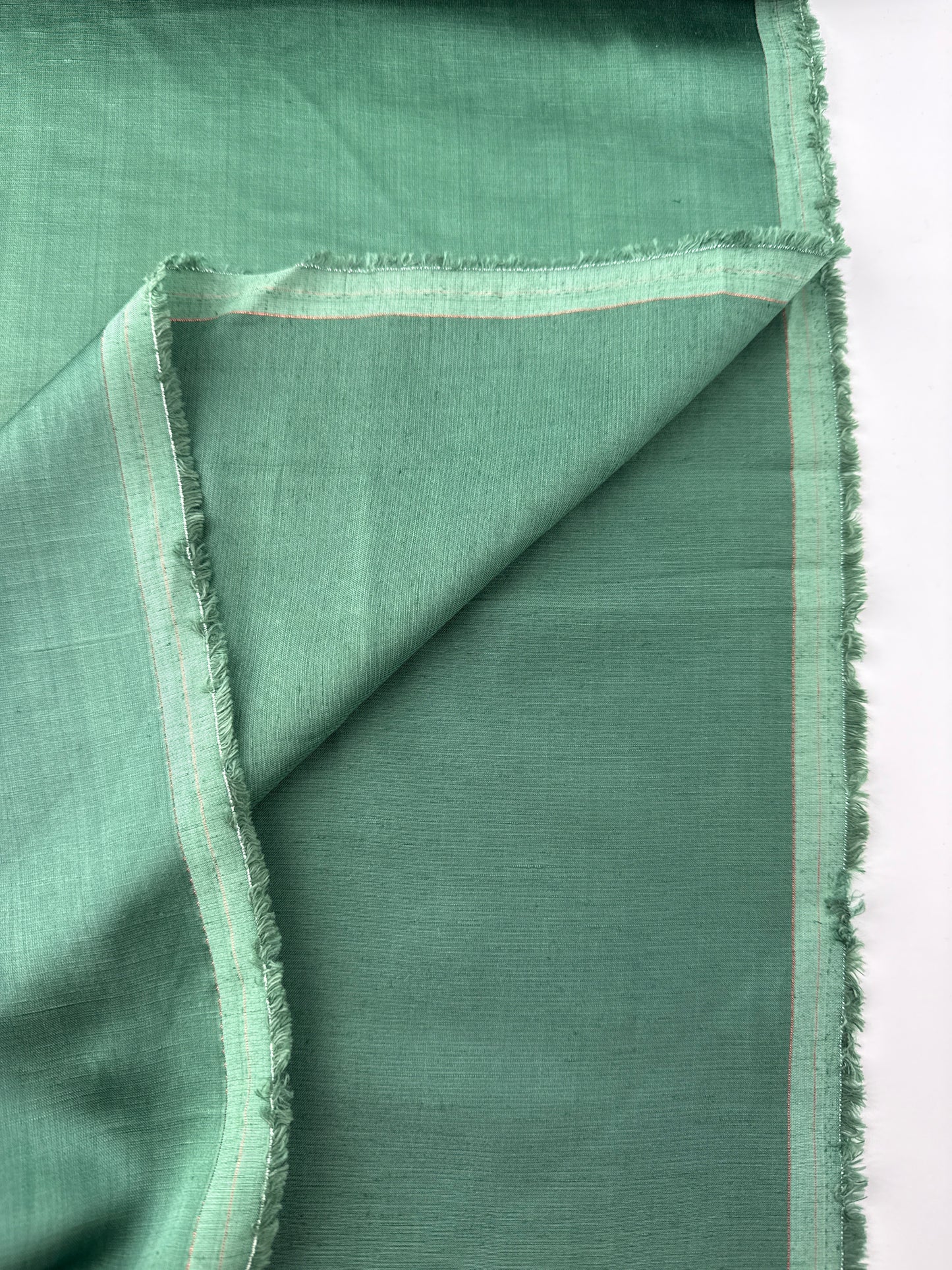 Linen/Viscose Plain Weave, Forest Green