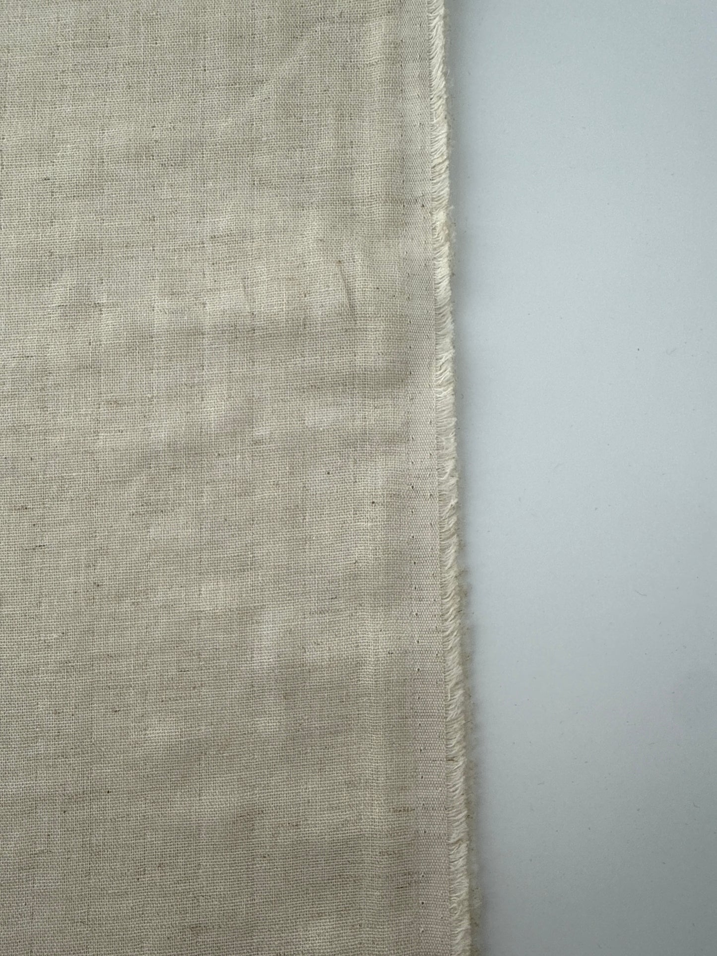 nani IRO Organic Cotton/Linen Double Gauze, Natural