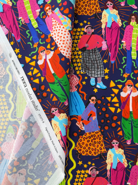 Nora Cotton Sheeting, City Girls Street Style