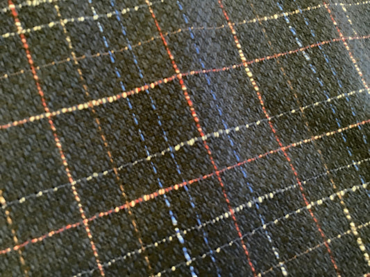 Wool Italian, Suiting check