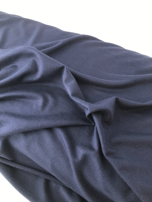 Rayon/Spandex Jersey, Solids – Black