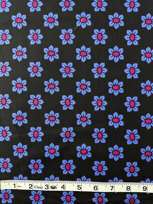 Anna Maria Cotton Sheeting, Allegory, Stamped in Midnight