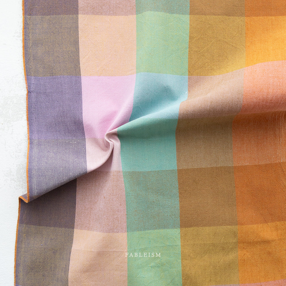 Fableism, Cotton Yarn dye, Happy Place Checkers, Superbloom