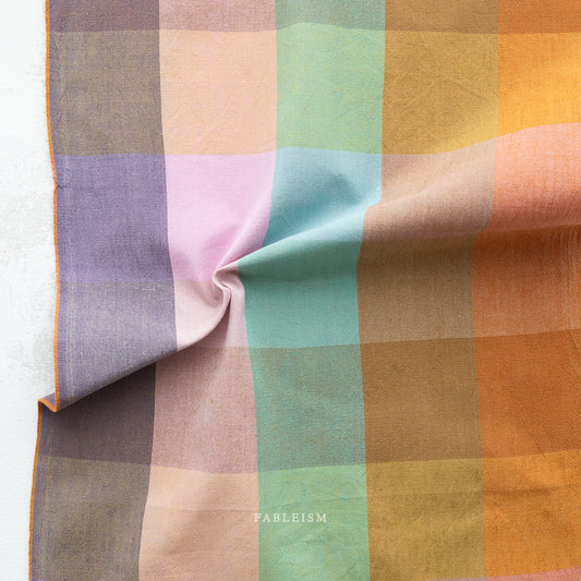 Fableism, Cotton Yarn dye, Happy Place Checkers, Superbloom