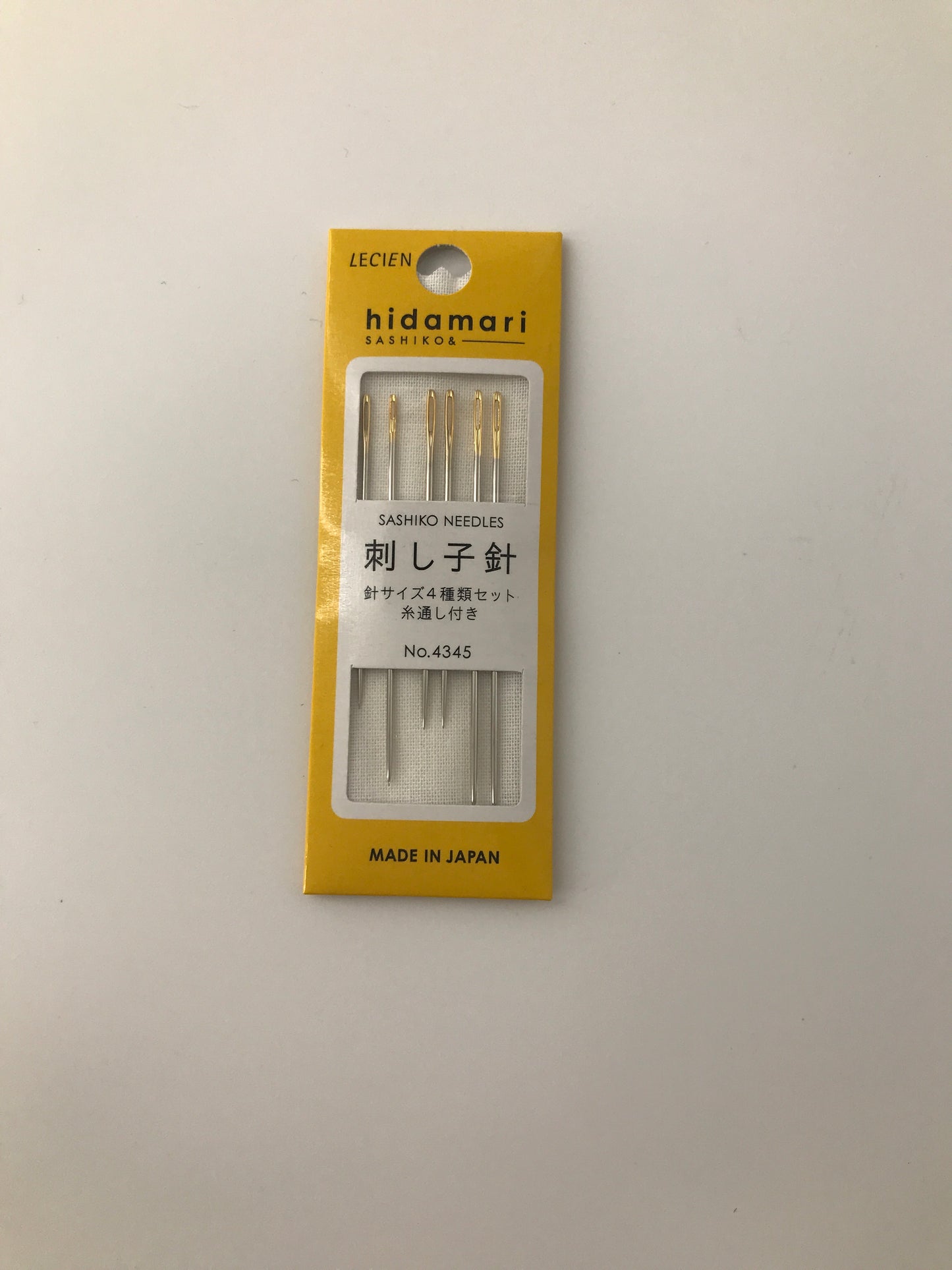 Sashiko Needles, 6 pc