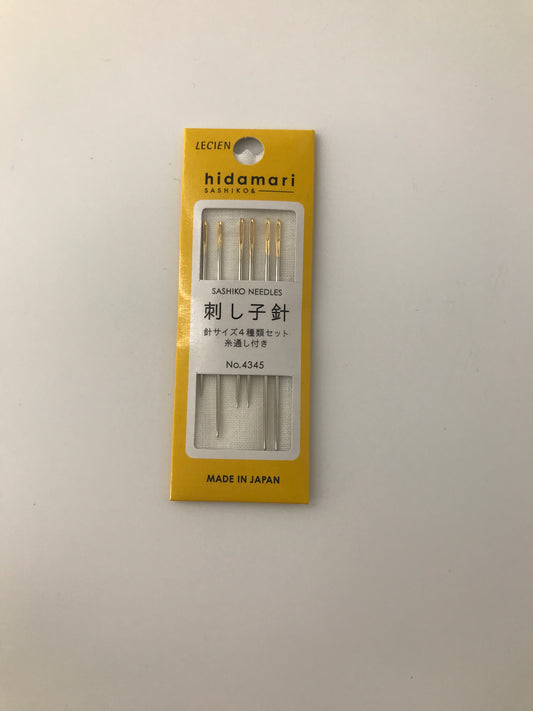 Sashiko Needles, 6 pc