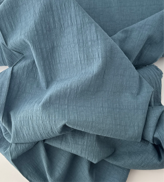Japanese Cotton Dobby, Momiji Tsumugi – Ochre