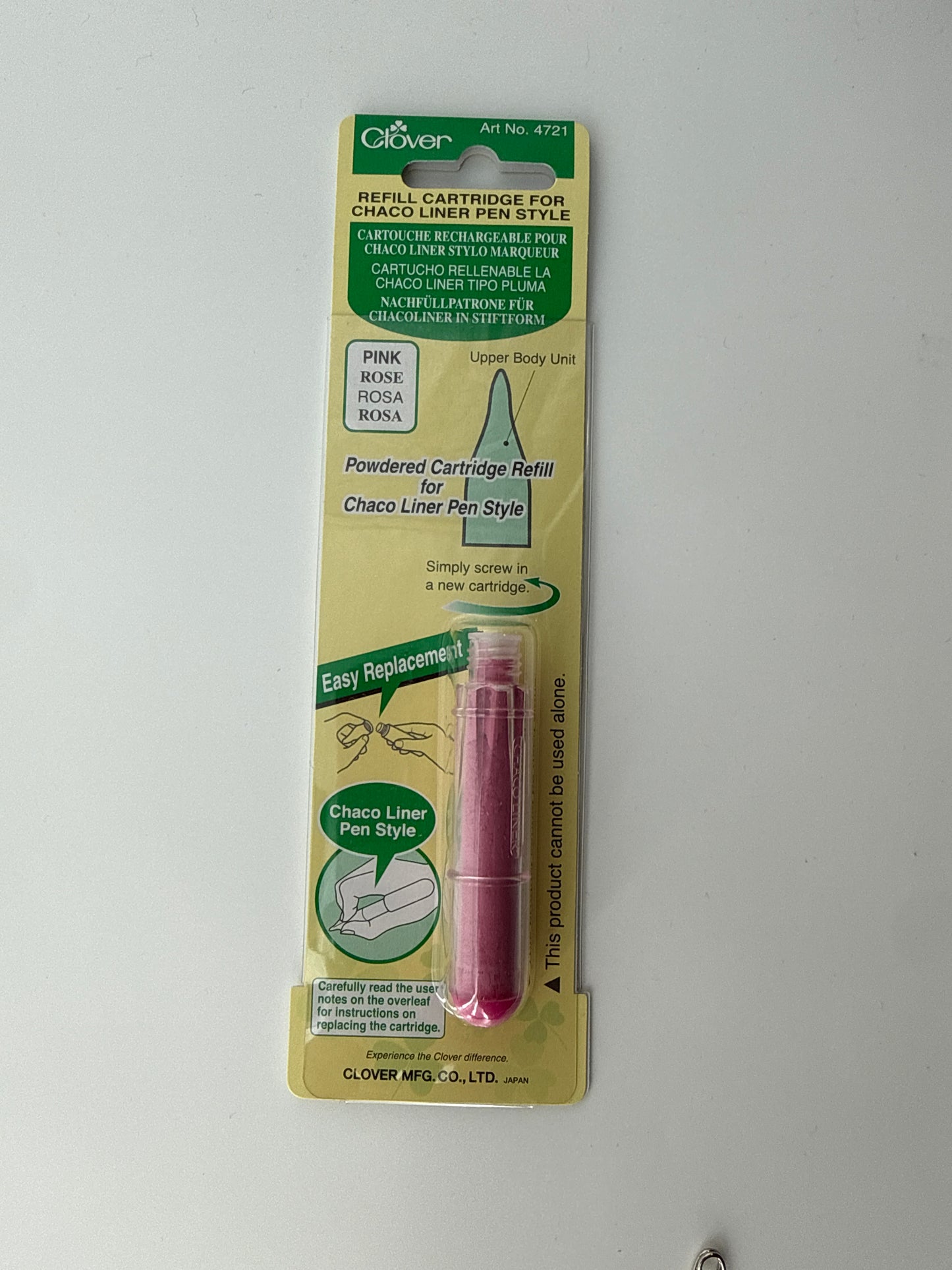Chaco Liner Refill Cartridge, Pink-Yellow-Blue-White