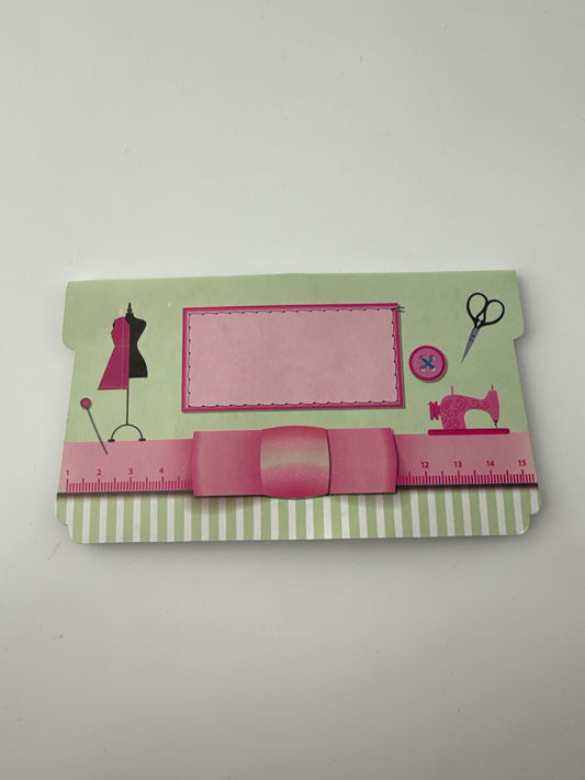 Hand Sewing Needle Set Gift Card, 60 needles