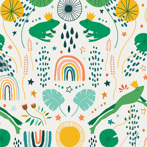 Cotton Flannel, Frog Song Morning