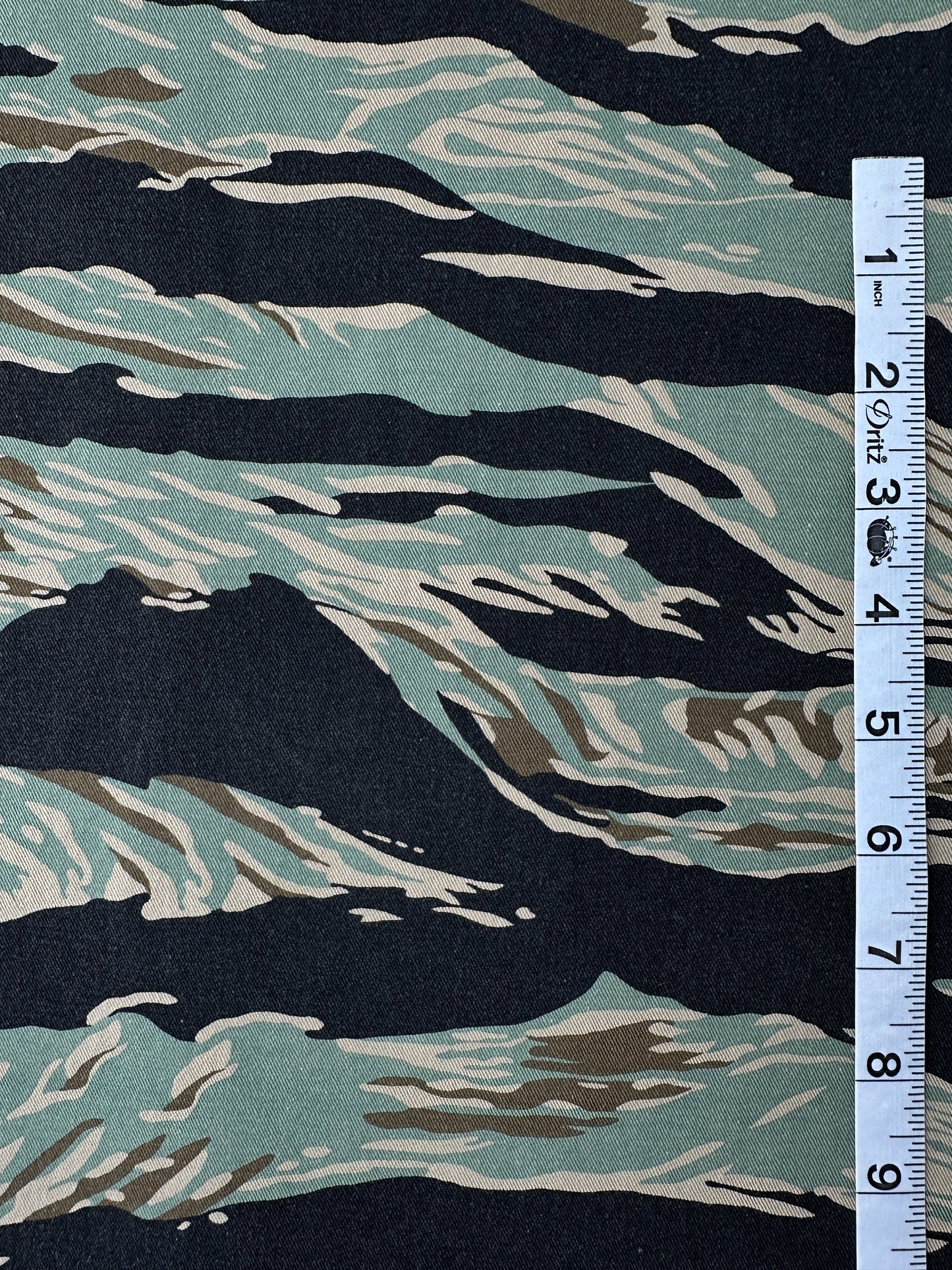 Cotton Twill, Camouflage Print