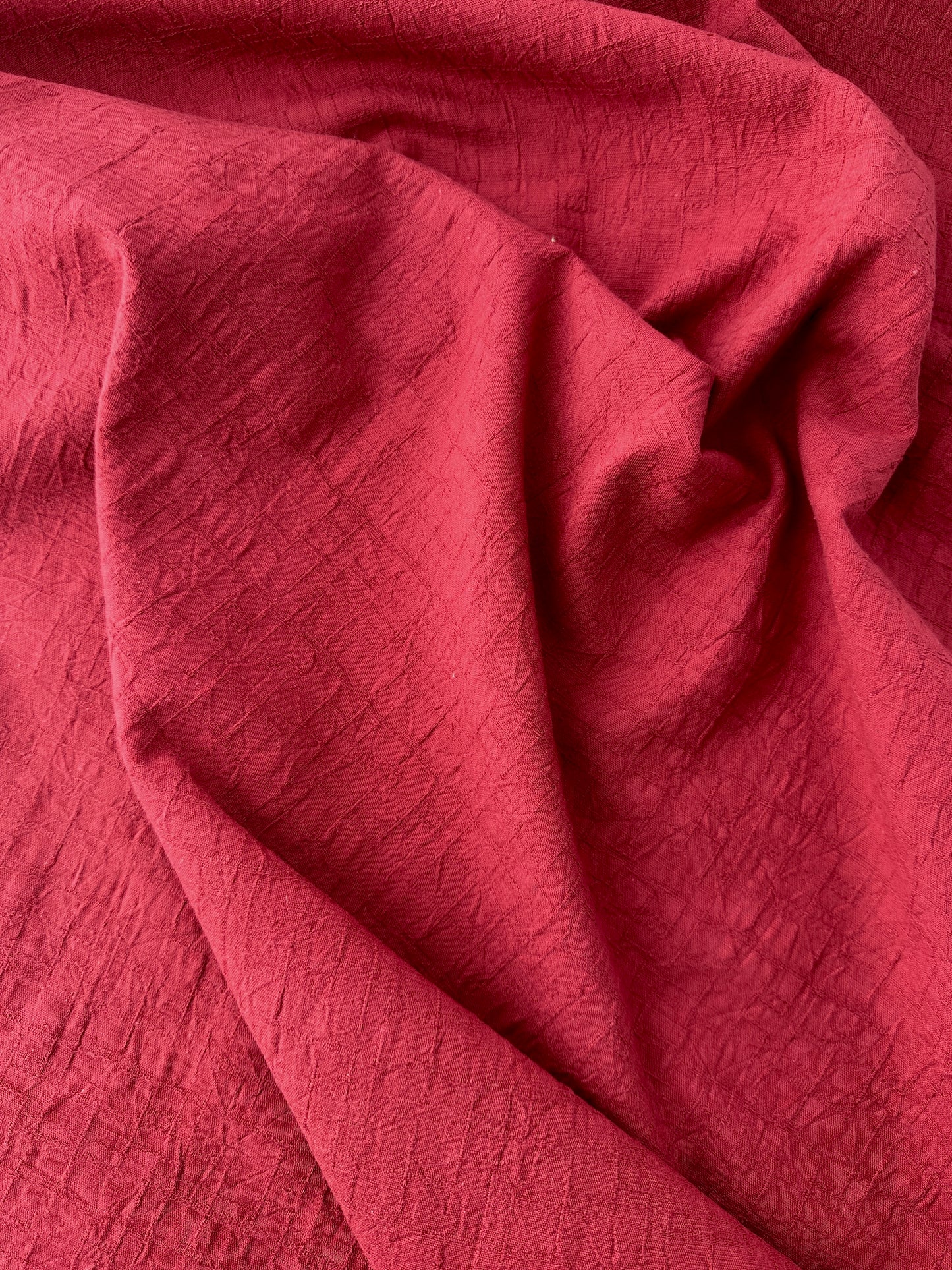 Japanese Cotton Dobby, Momiji Tsumugi – Ochre