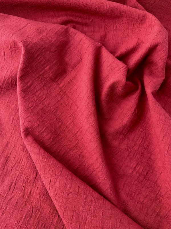 Japanese Cotton Dobby, Momiji Tsumugi – Ochre