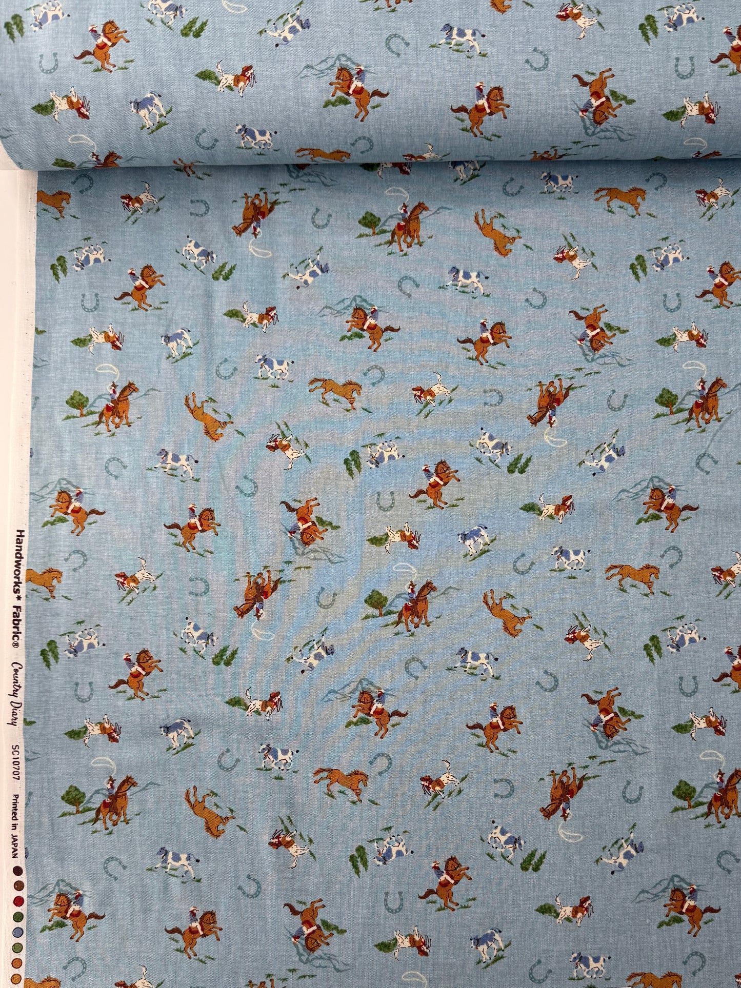 Handworks Cotton Sheeting, Country Dairy