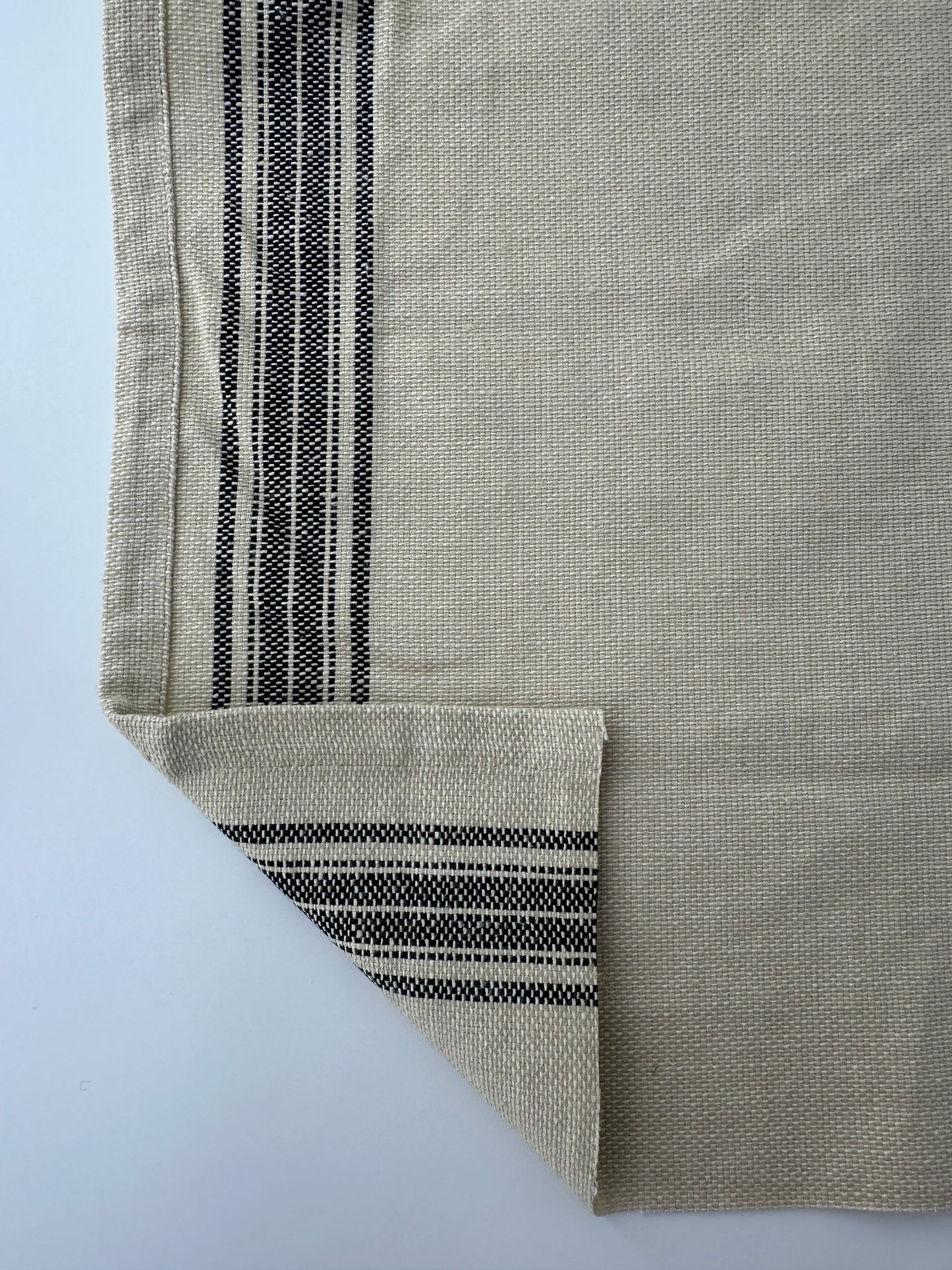 Cotton Toweling Yarn Dye Stripe, 16" wide