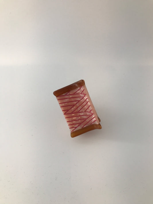 Thread Spool Mini Hair Claw Clip