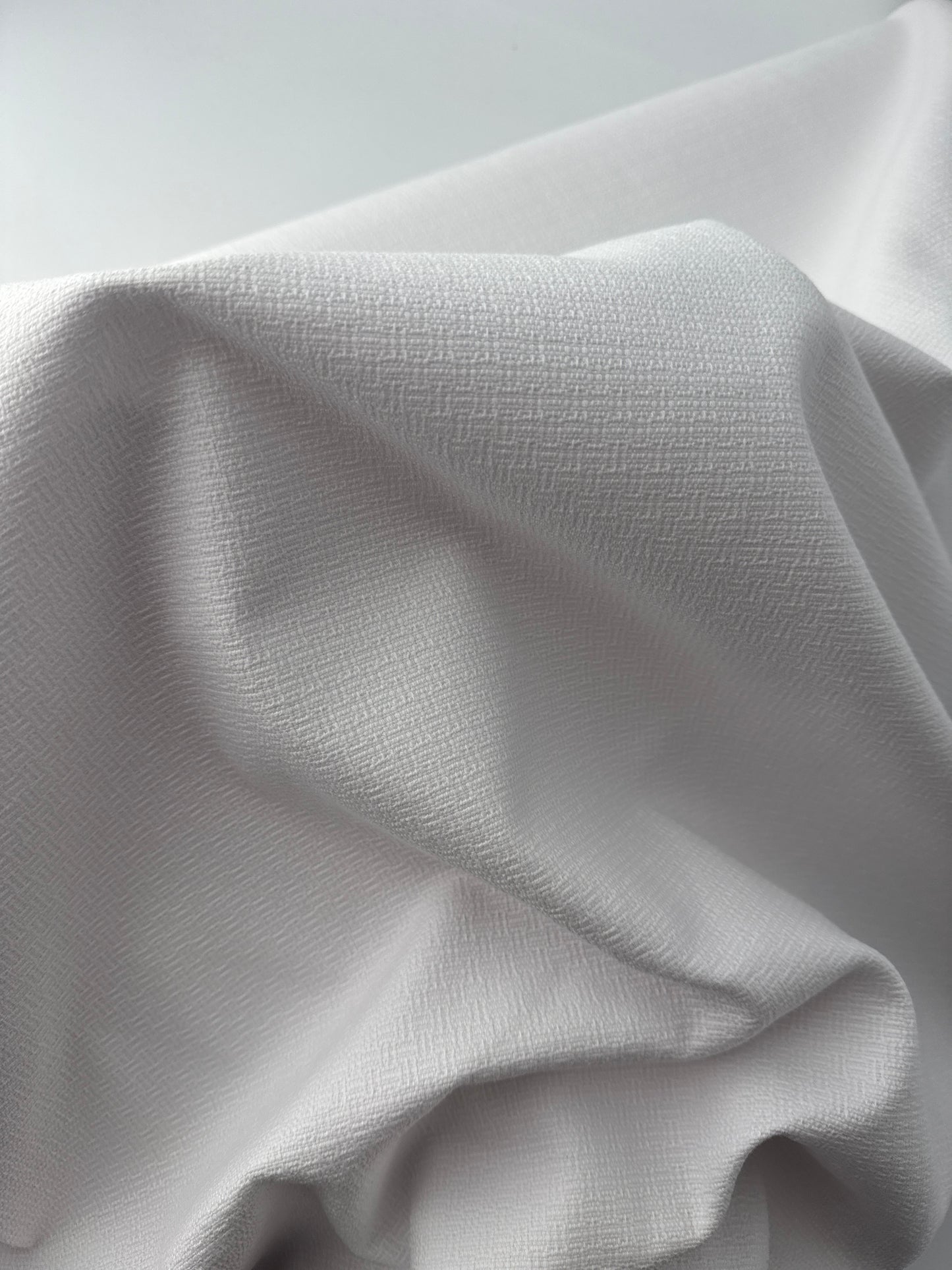 Cotton Heavyweight Jacquard, White