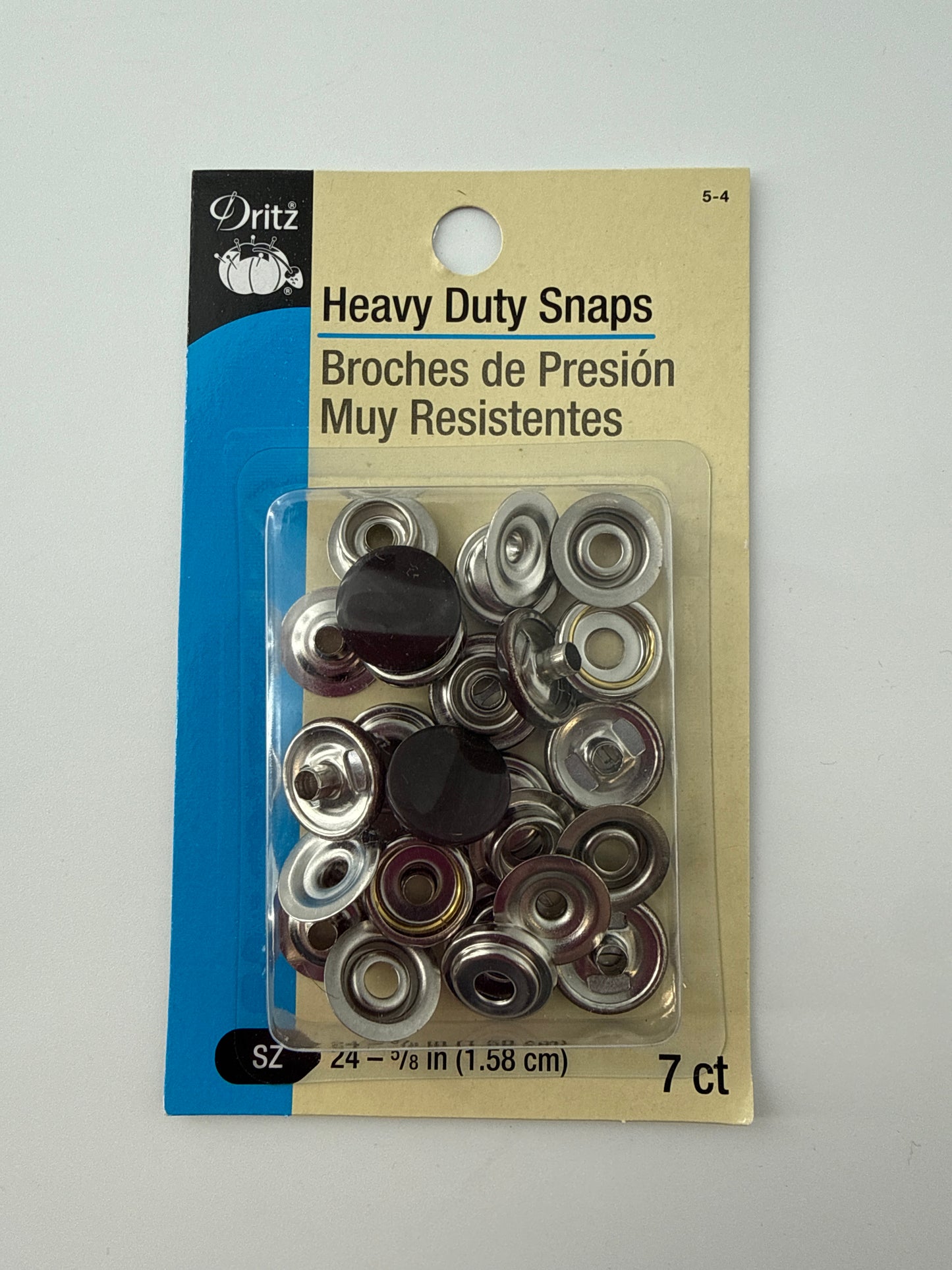 Heavy Duty Snaps, 5/8”