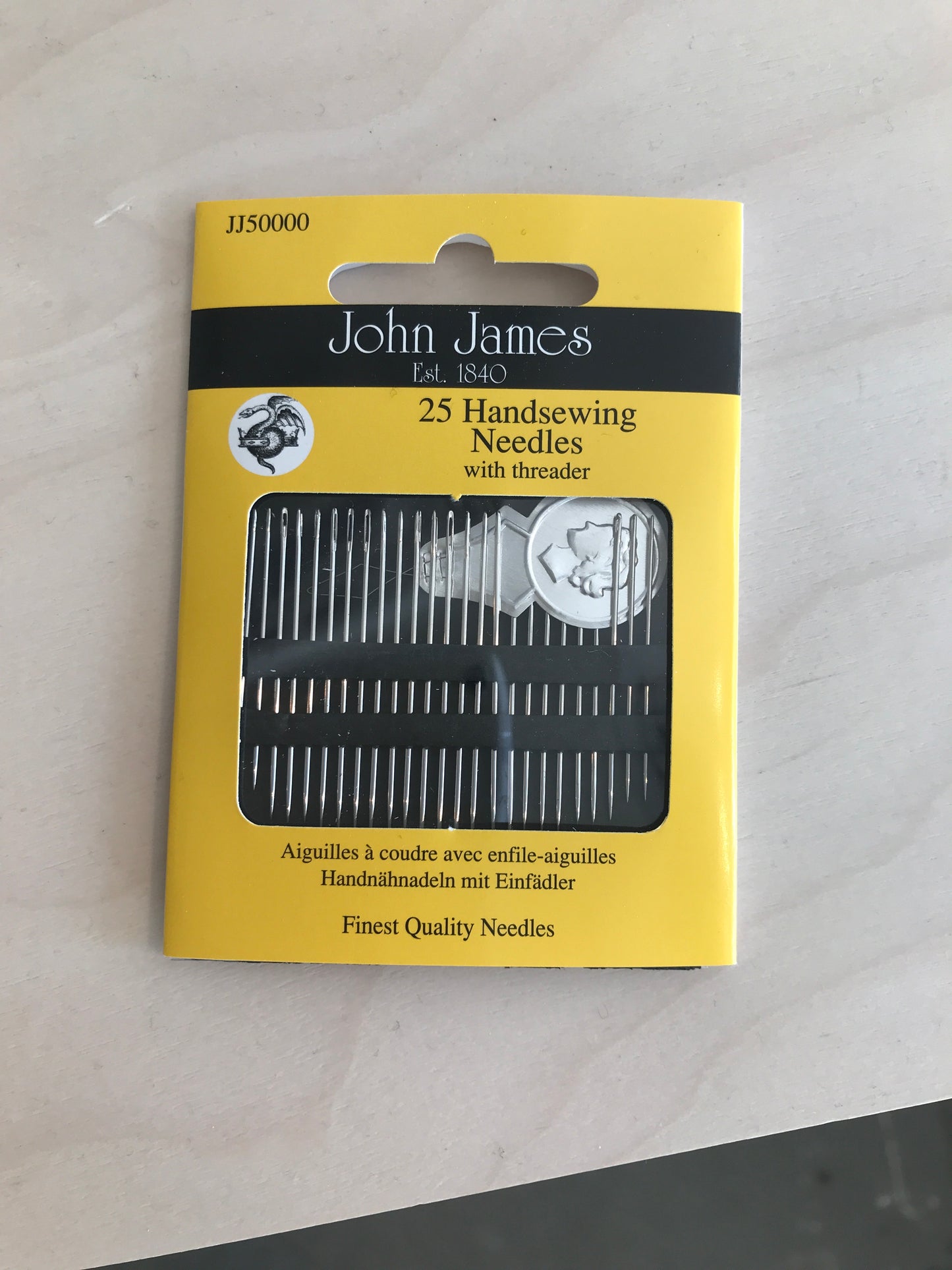 John James 25 Hand Sewing Needles