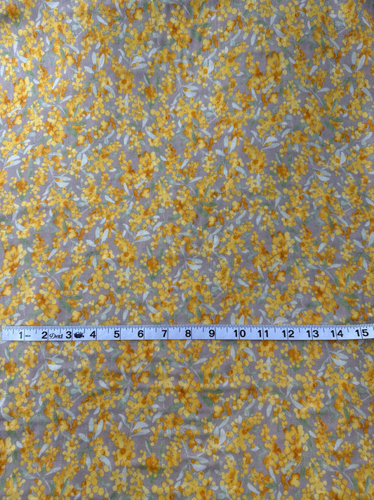 Cotton Double Gauze, One Flower