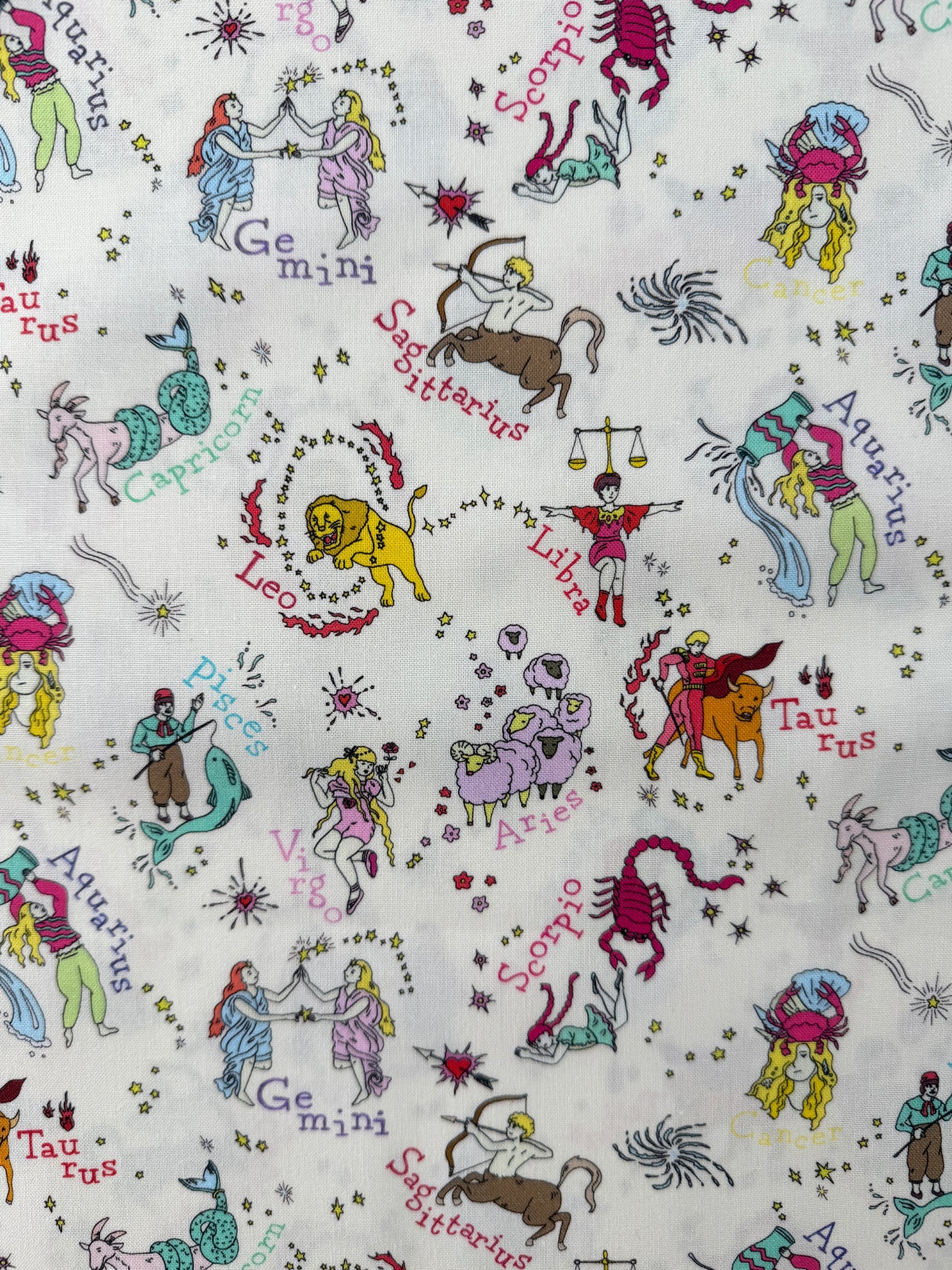 Nora Cotton Sheeting, Zodiac