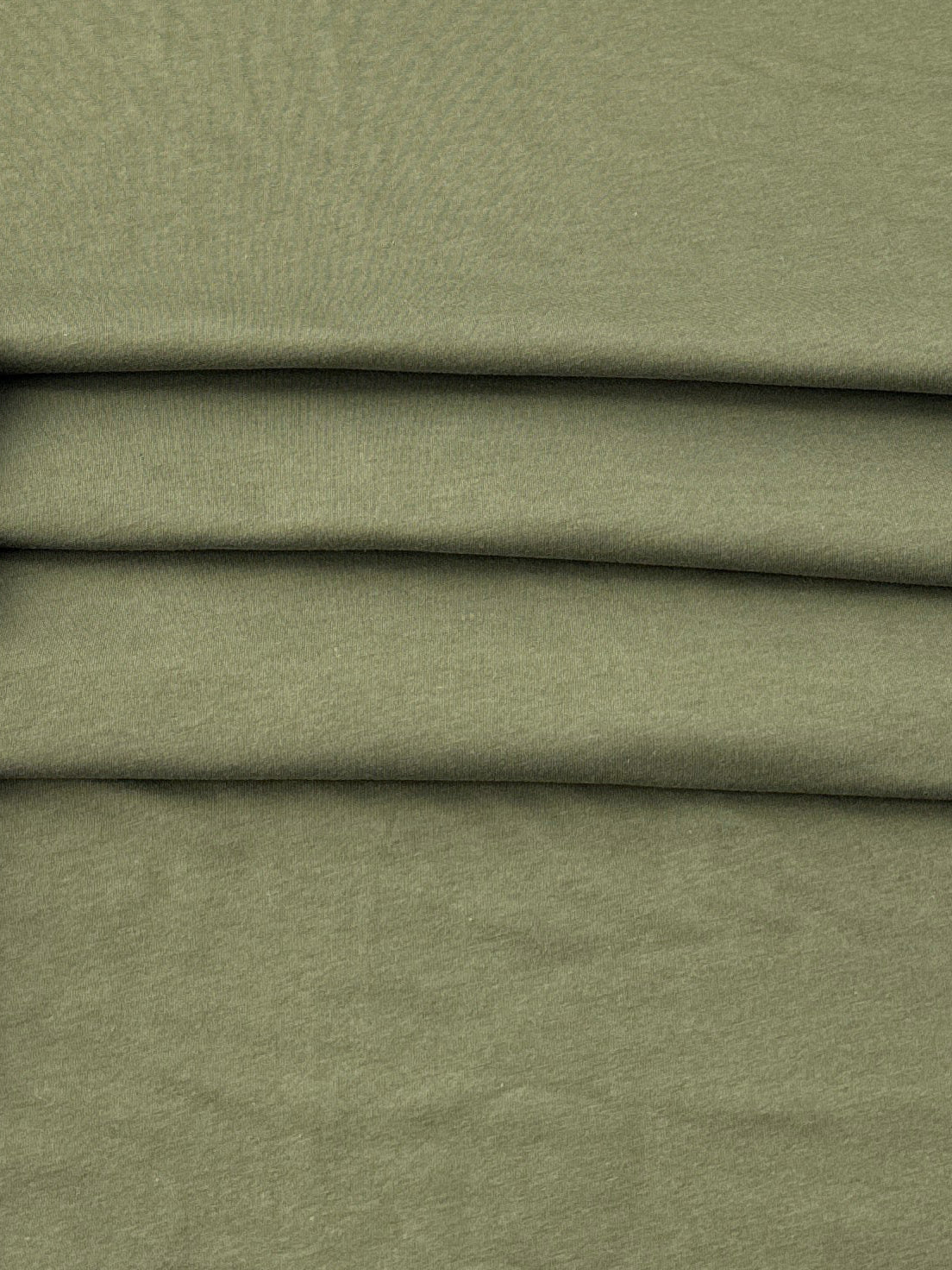 Rayon/Polyester/Spandex Single Jersey, 120 gsm - Olive