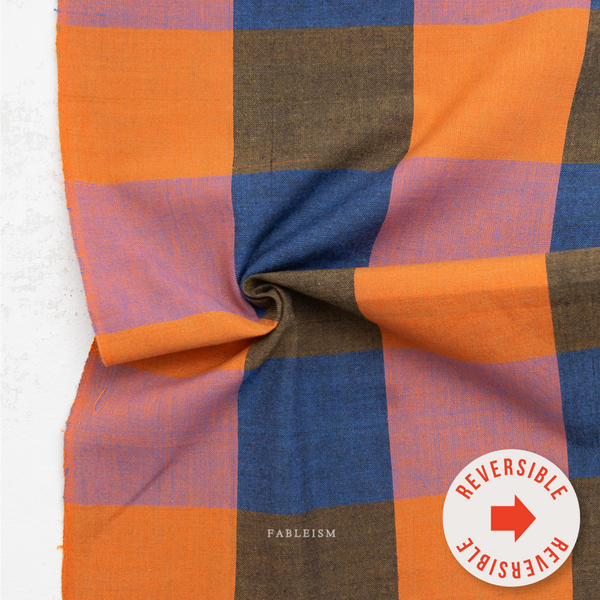 Fableism Yarn-Dye Cotton, Fine & Dandy - 3" Happy Checkers