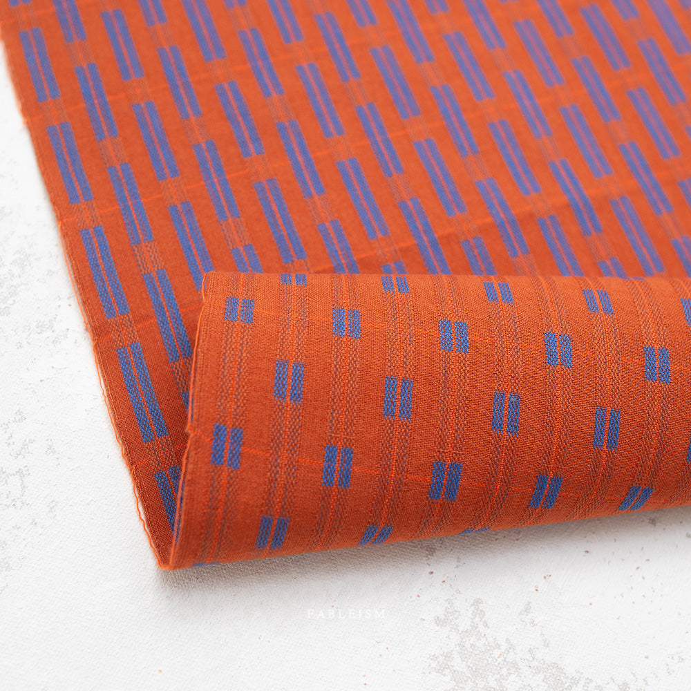 Fableism Yarn-Dye Cotton, Fine & Dandy - Formation in Spice