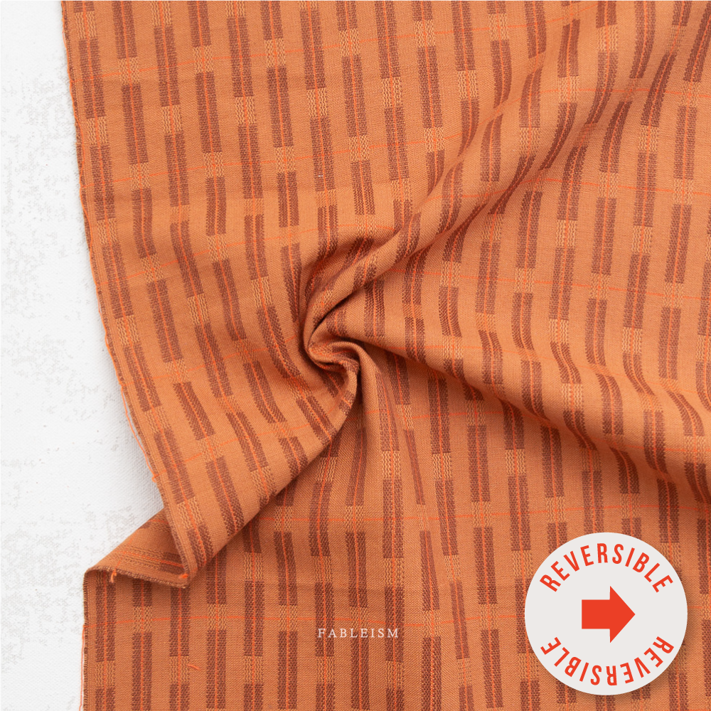 Fableism Yarn-Dye Cotton, Fine & Dandy - Formation in Tawny
