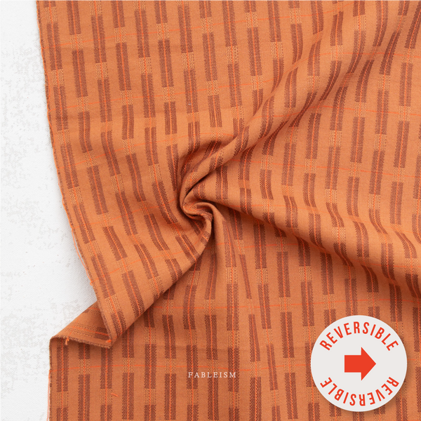 Fableism Yarn-Dye Cotton, Fine & Dandy - Formation in Tawny