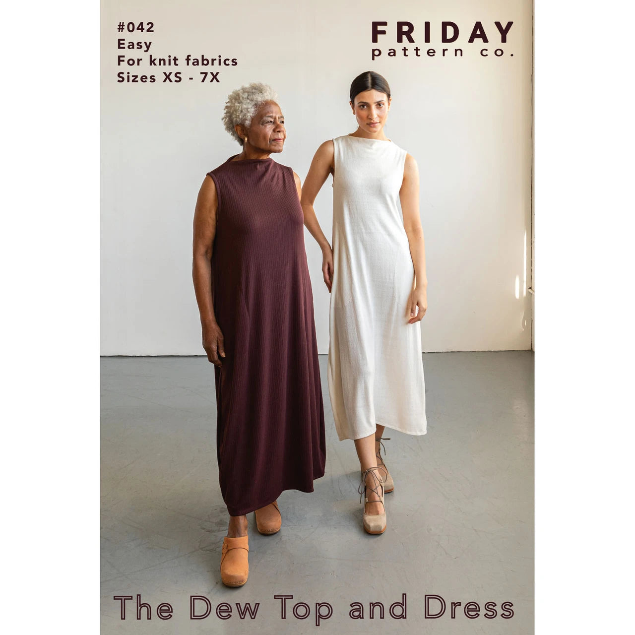 Friday Pattern Co. The Dew Top and Dress, Size XS-7X
