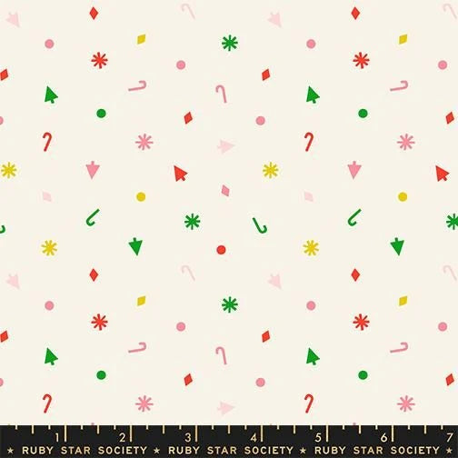 Ruby Star Society Merry Happy Tossed Toys - Cream
