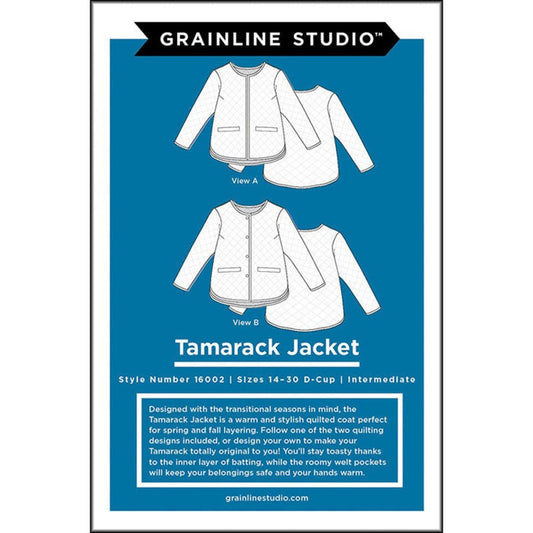 Grainline Studio Tamarack Jacket, Size 0-18