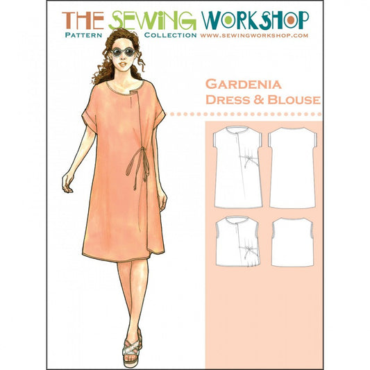 The Sewing Workshop, Gardenia Dress and Blouse, Size XS-XXL