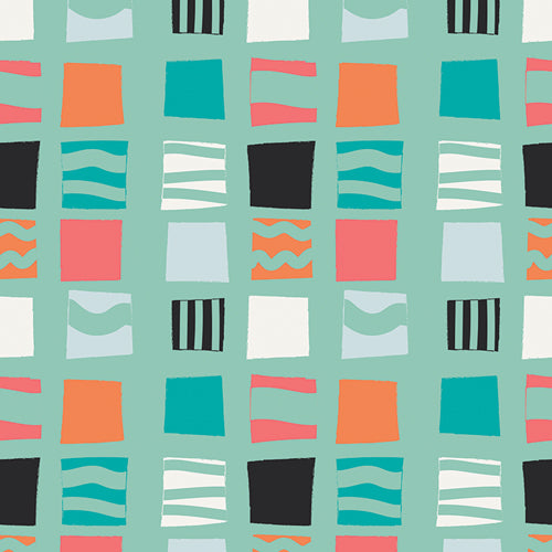 Cotton Voile, AGF Block Stencils