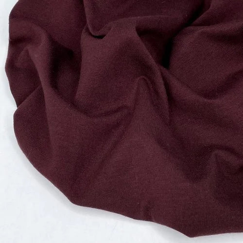 Cotton Modal Jersey, Solids – Shiraz