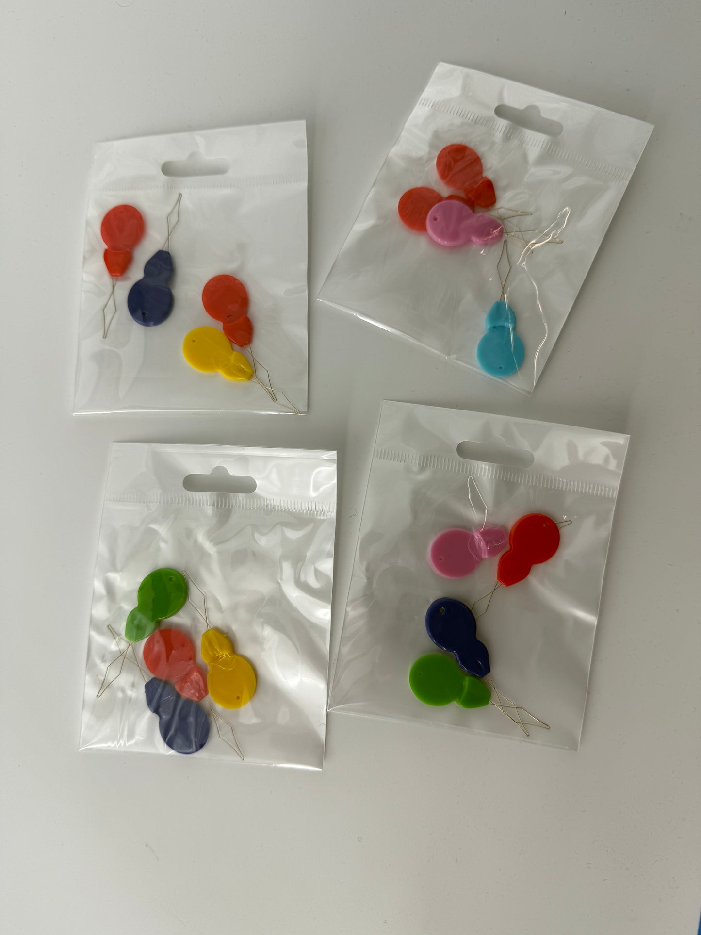 Needle Threaders, Multi-Color, Set of 4