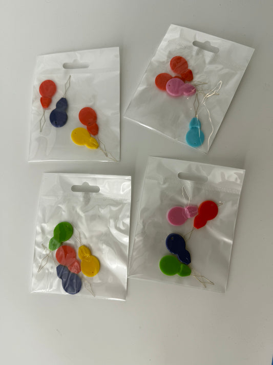 Needle Threaders, Multi-Color, Set of 4