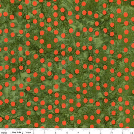 Cotton Batik, Dots Print
