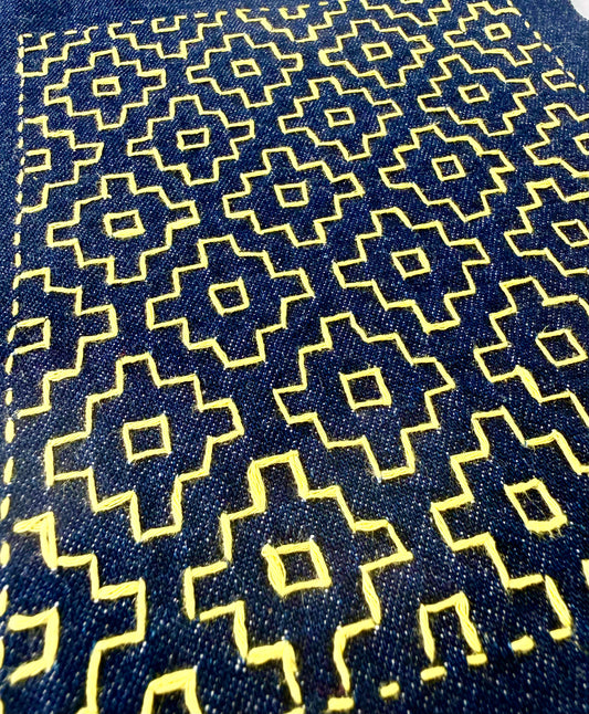 Class: Sashiko Sampler #2 - Kakinohana (Persimmon Flower)