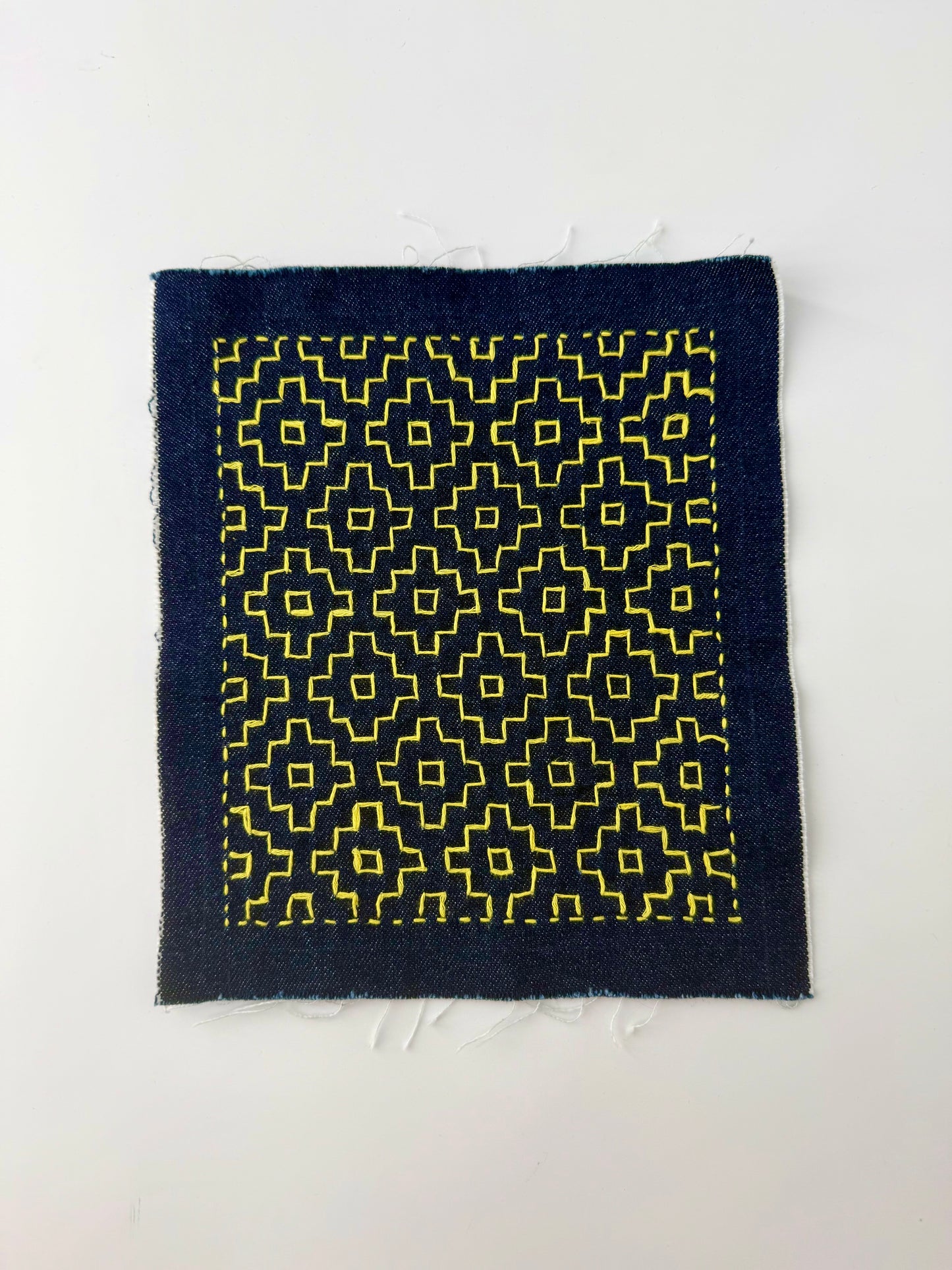 Class: Sashiko Sampler #2 - Kakinohana (Persimmon Flower)