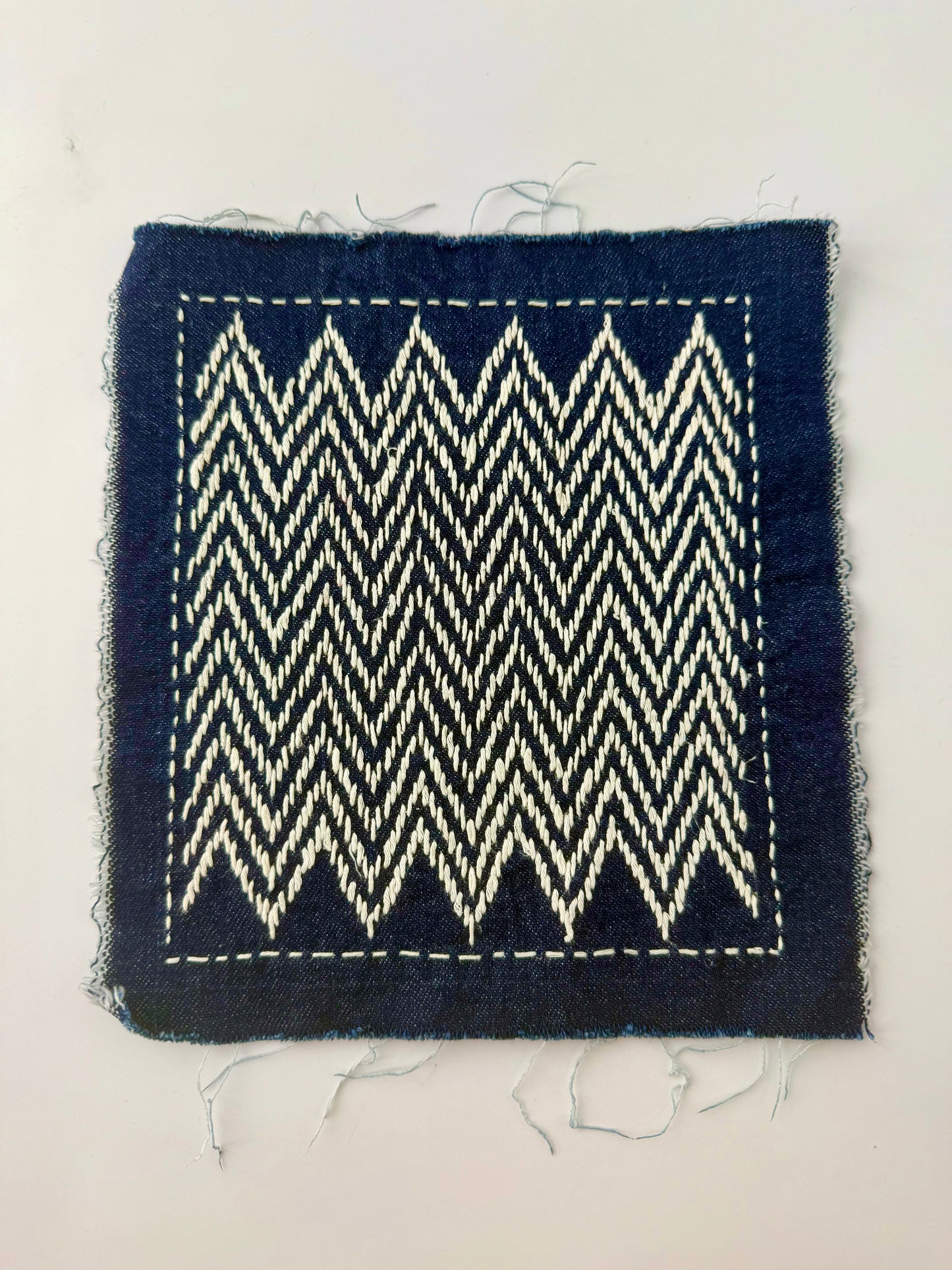 Class: Sashiko Sampler #5 - Sugizashi (Cedar Stitch)